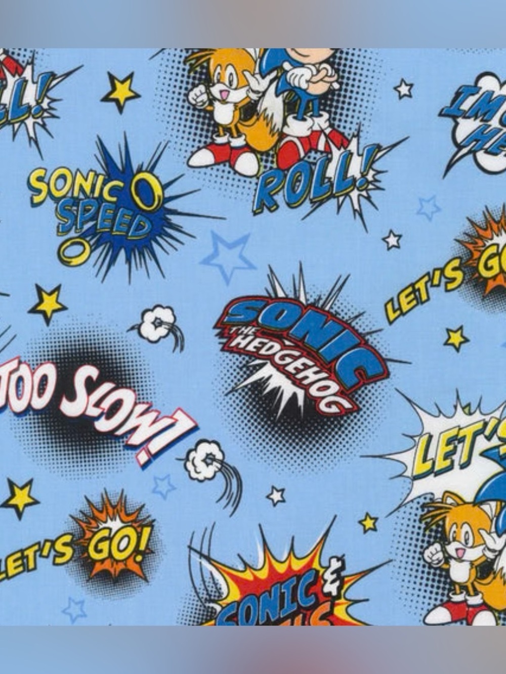 Cotton Sonic the Hedgehog Material